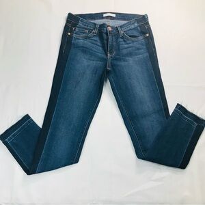 Karlie Women’s Mid Rise Jeans Size‎ 28/7 Raw Hem